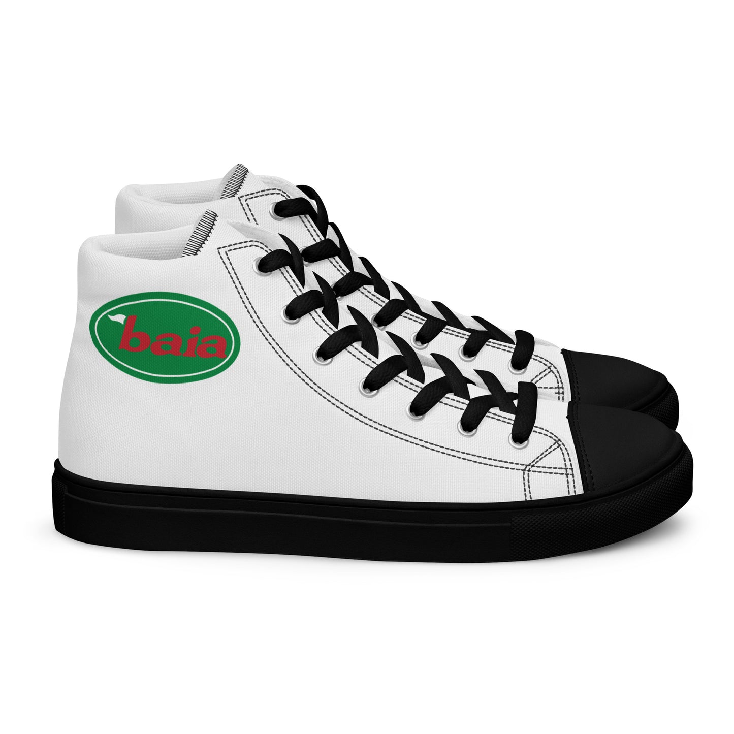 Men’s high top canvas shoes