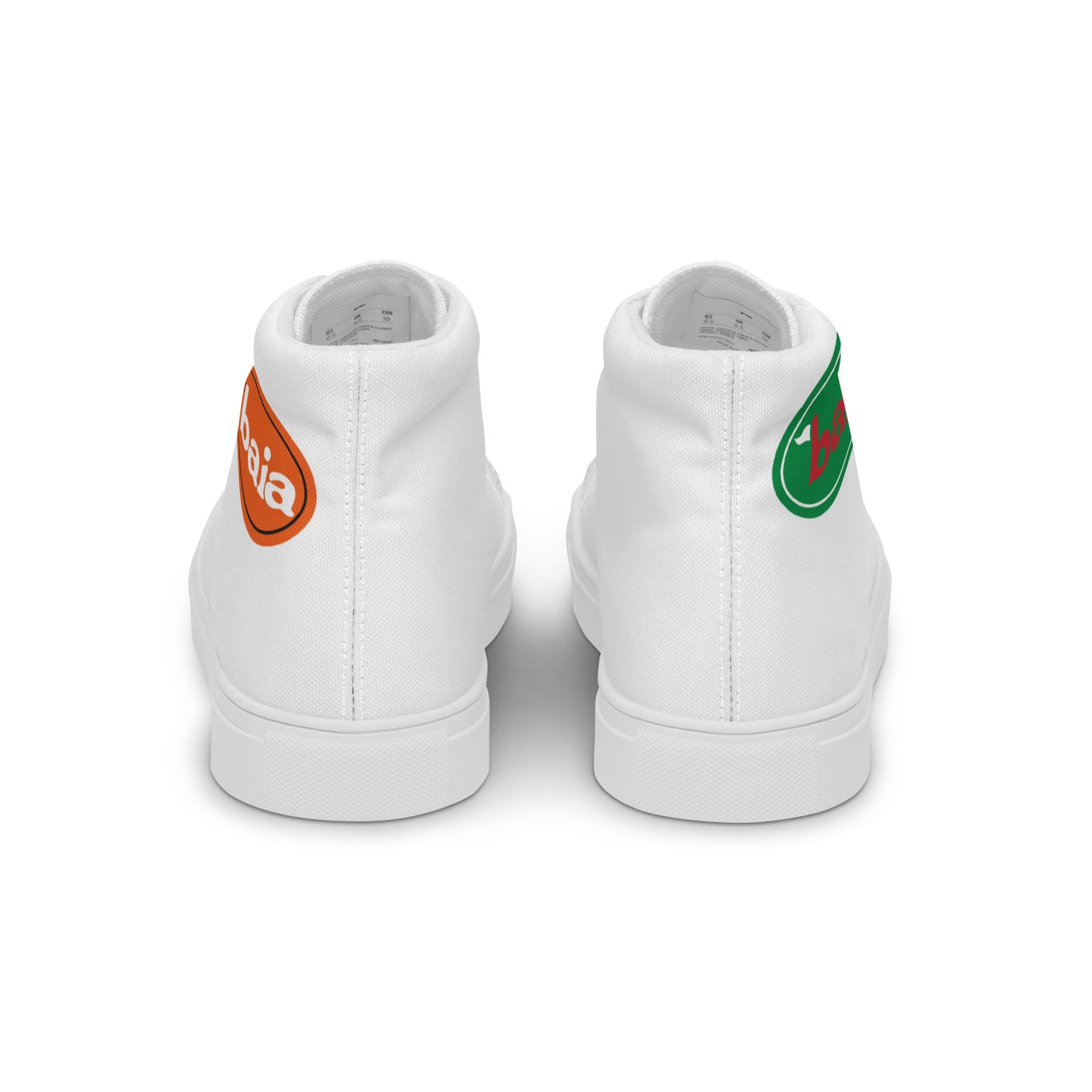 Men’s high top canvas shoes